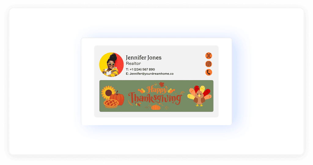 08 Holiday Email Signature Example
