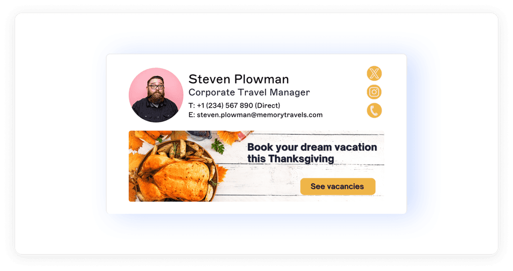 09 Holiday Email Signature Example