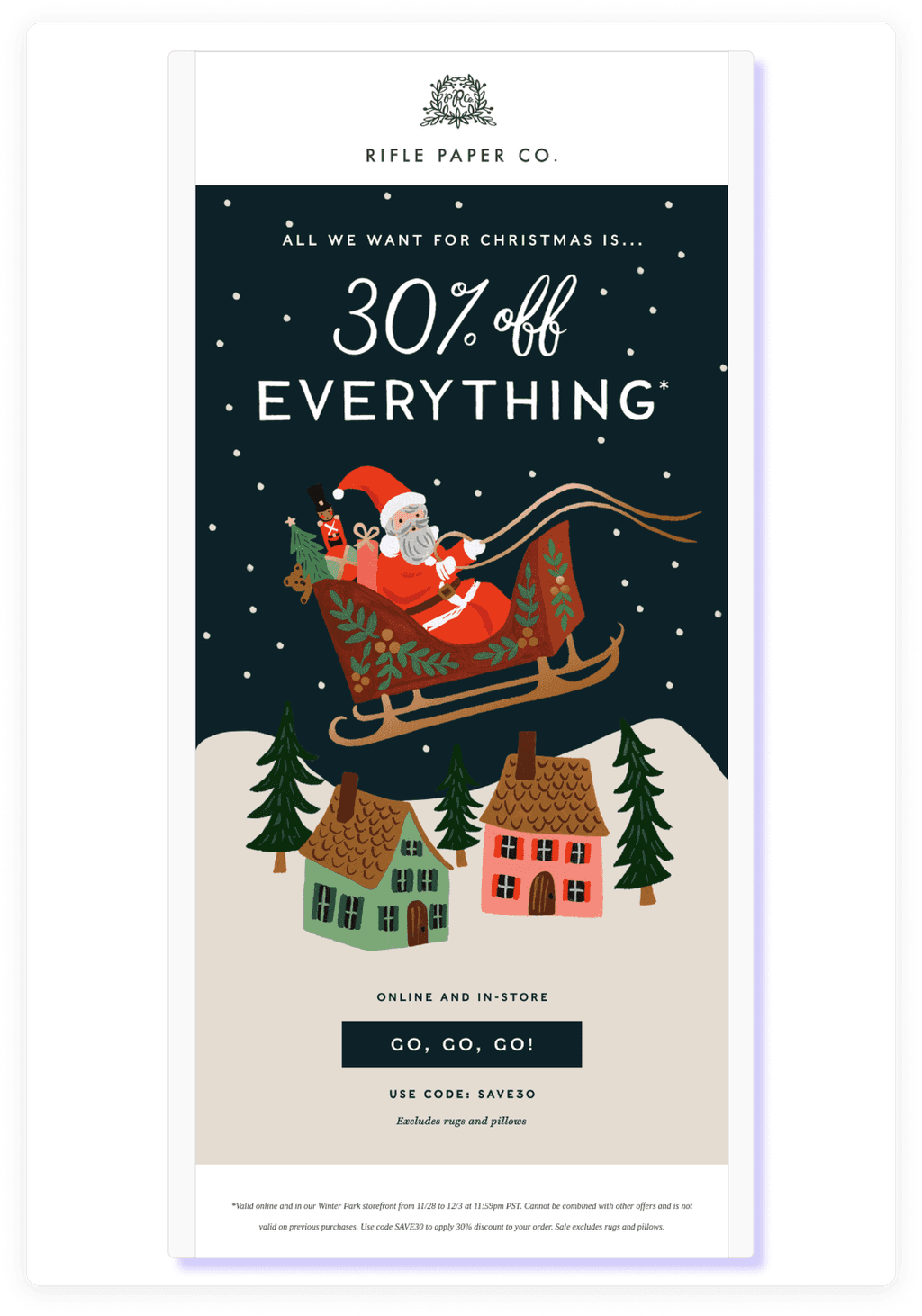 23 Christmas Email Template Example