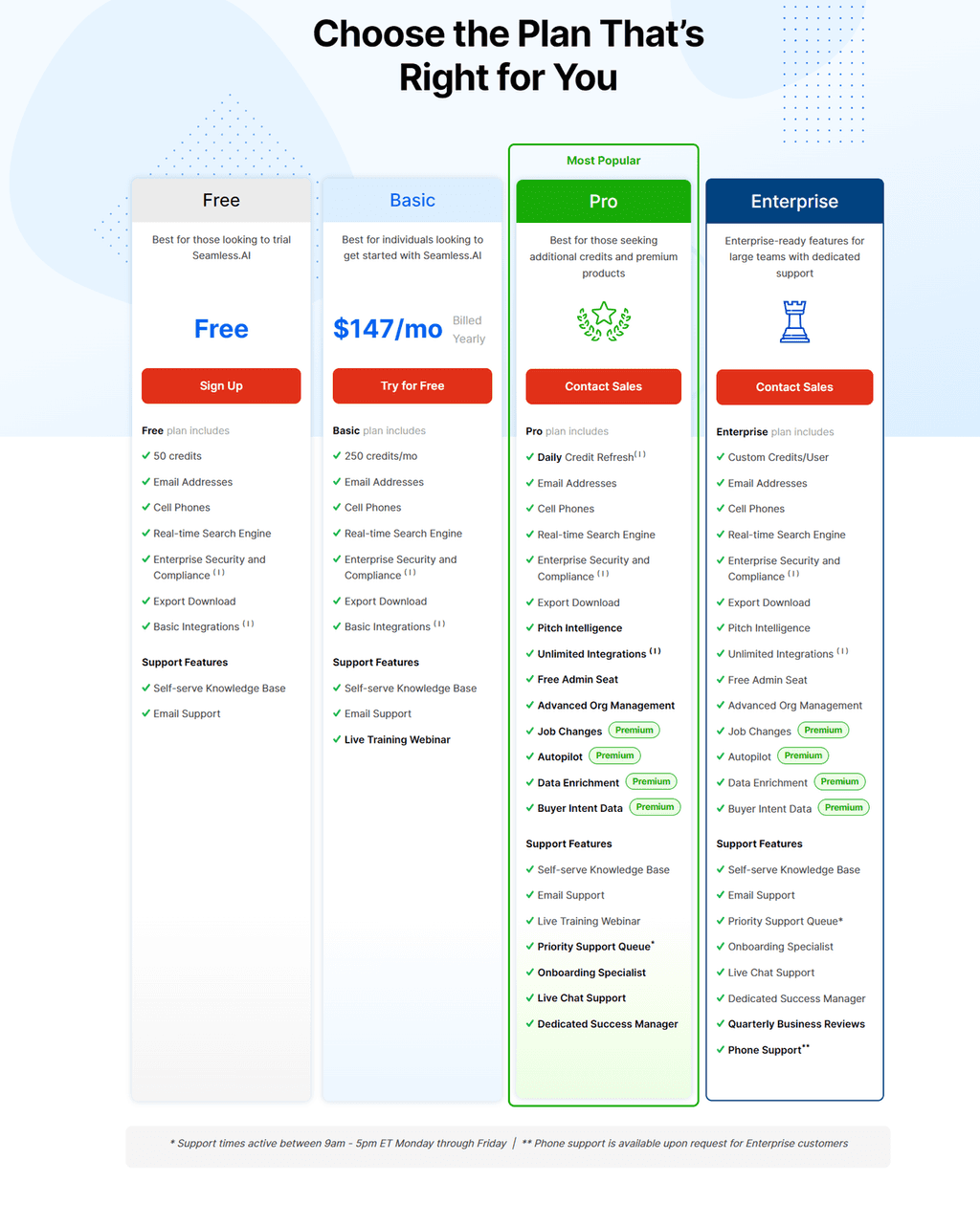 seamless ai pricing plans seamless ai pricing and plans