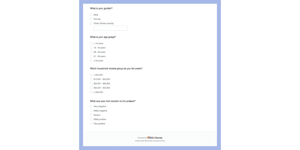 market research survey market research survey