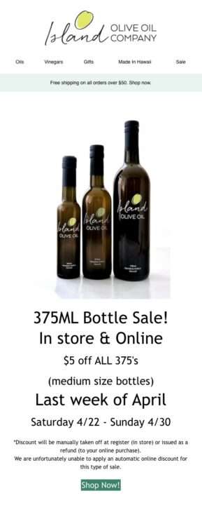 Island-Olive-Oil-Co-Marketing-offers-for-inactive-subs-289x720 Island-Olive-Oil-Co-Marketing-offers
