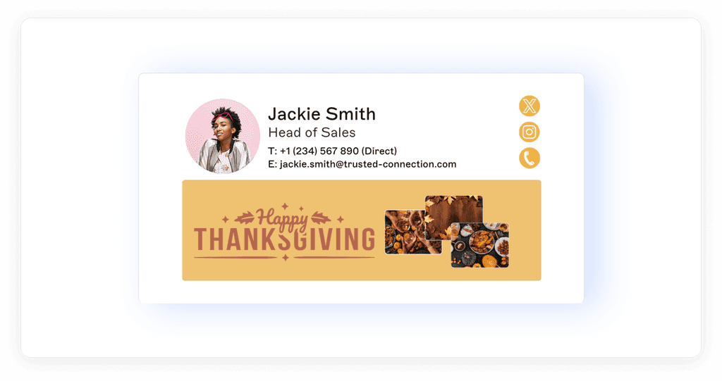 11 Holiday Email Signature Example