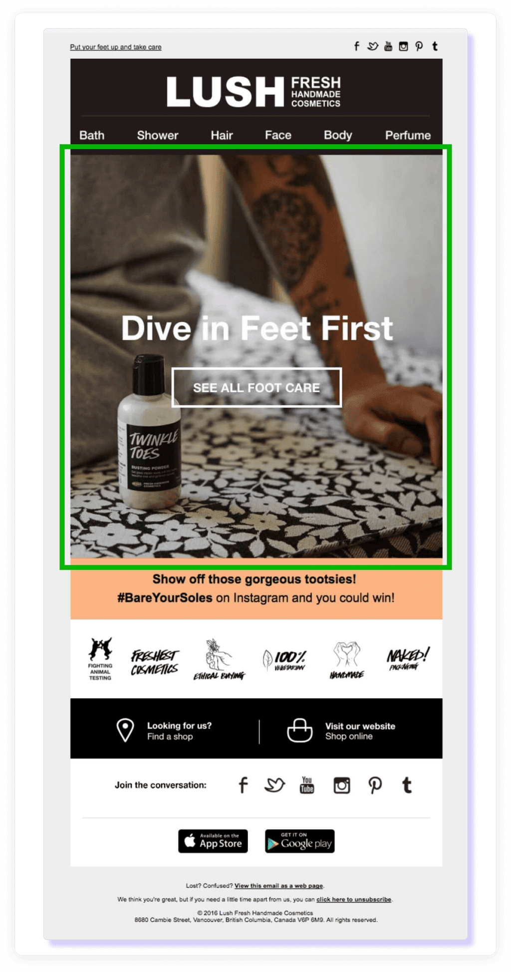 10 email template sizes