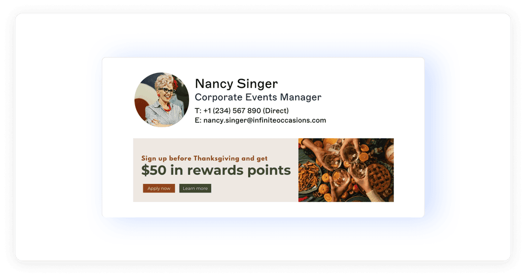 10 Holiday Email Signature Example