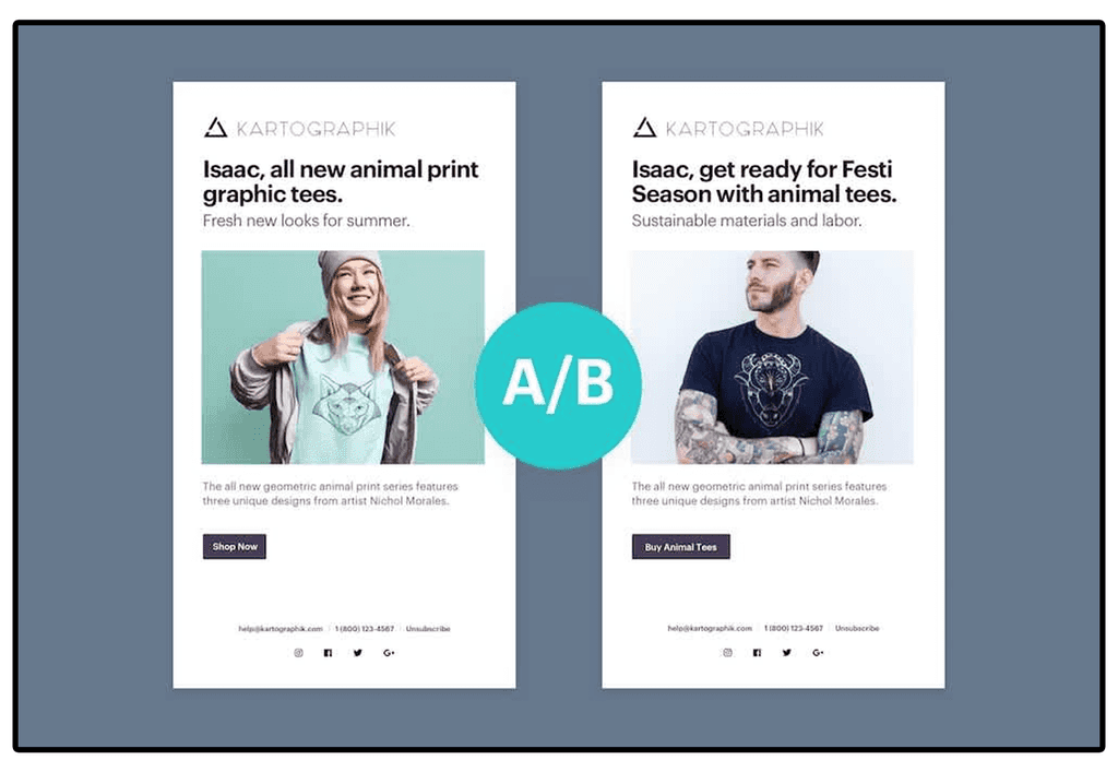 A/B Test Images A/B Test Images
