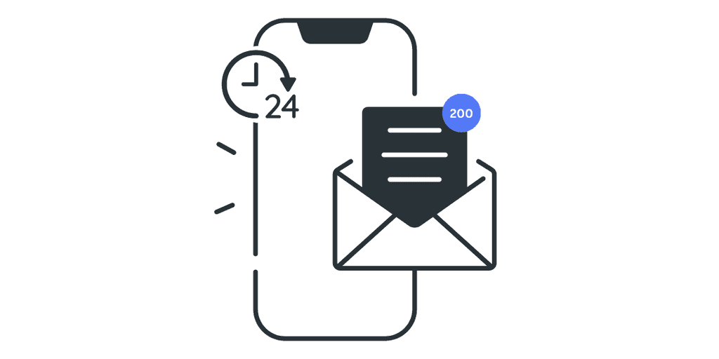 Over 200 email messages are exchanged every 24 hours Over 200 email messages are exchanged every 24 hours