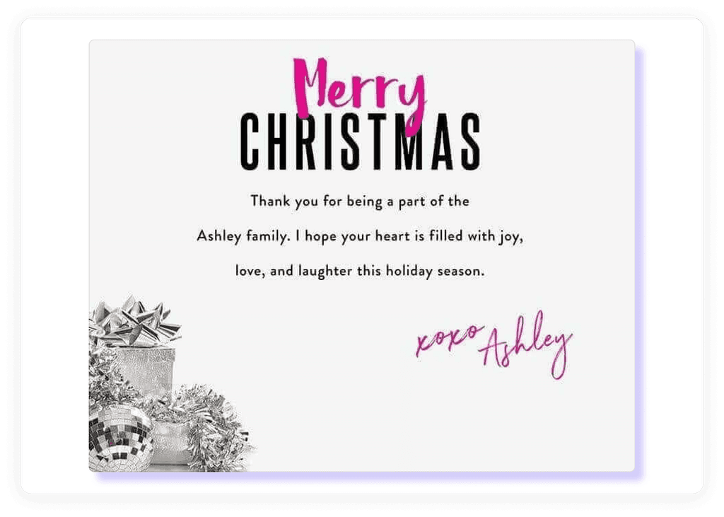 26 Christmas Email Template Example