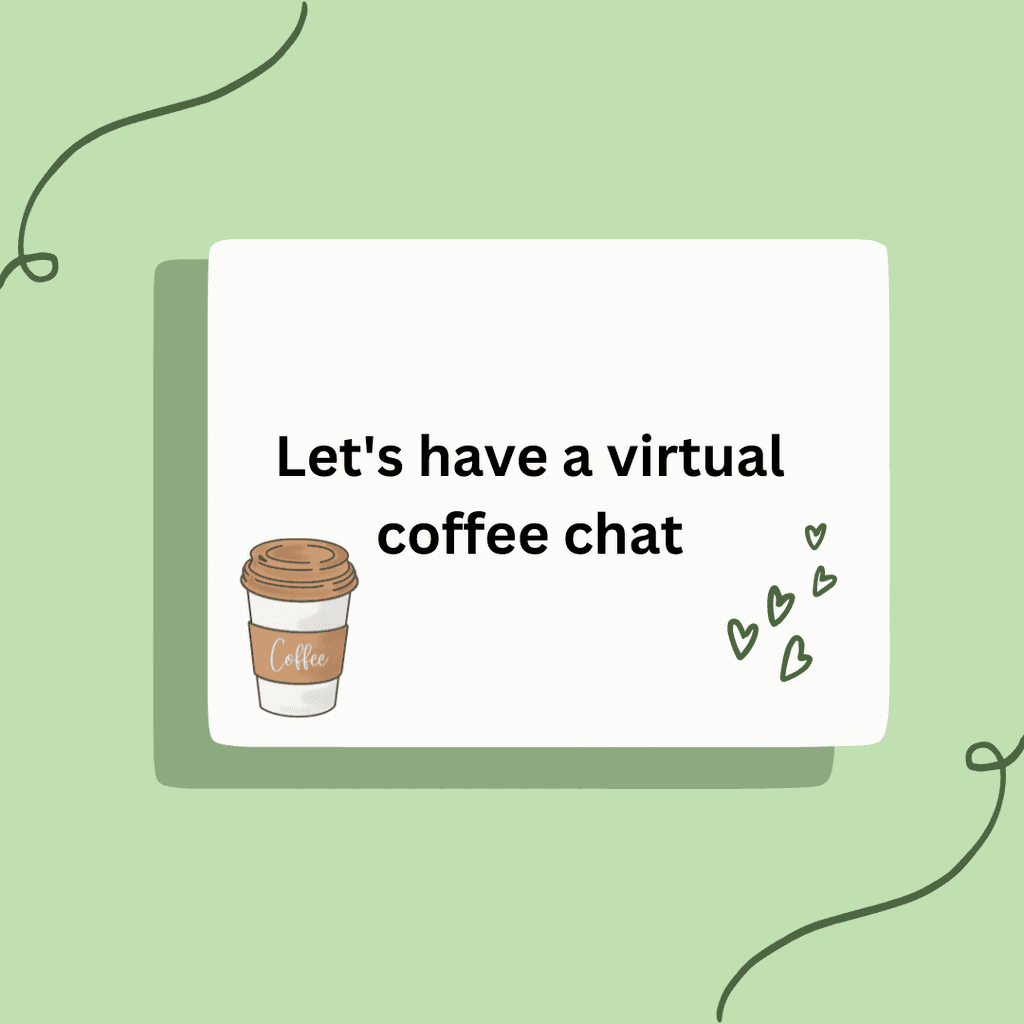 let's write a coffee chat email let's write a coffee chat email