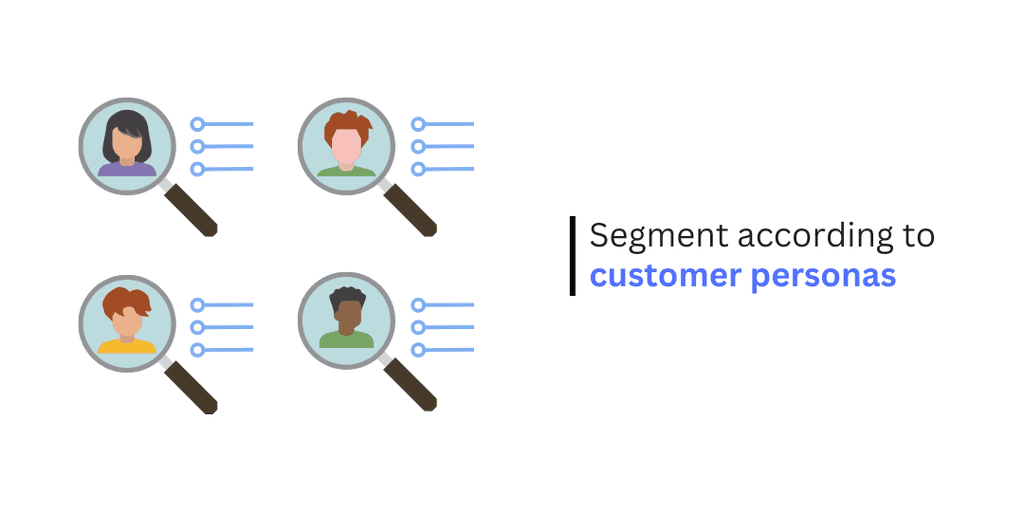 email segmentation according to customer personas email segmentation according to customer personas
