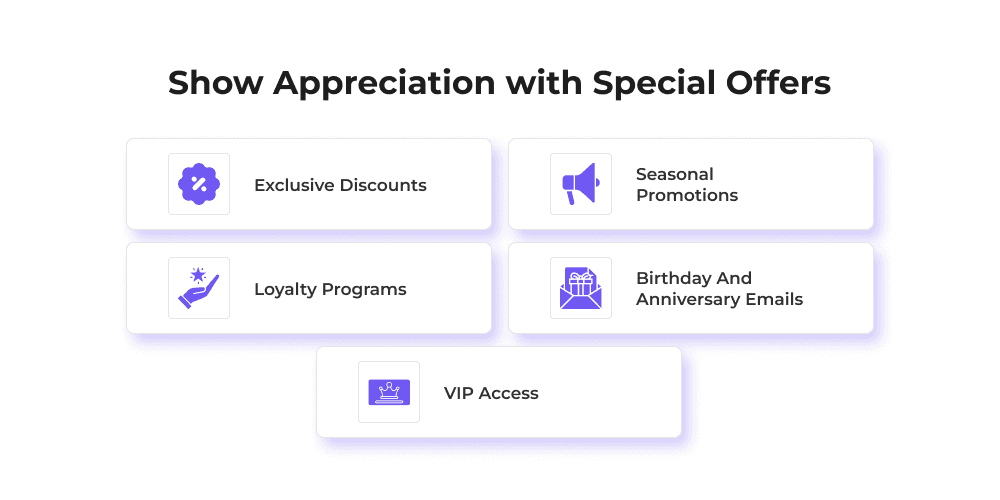 10 show appreciation with special offers