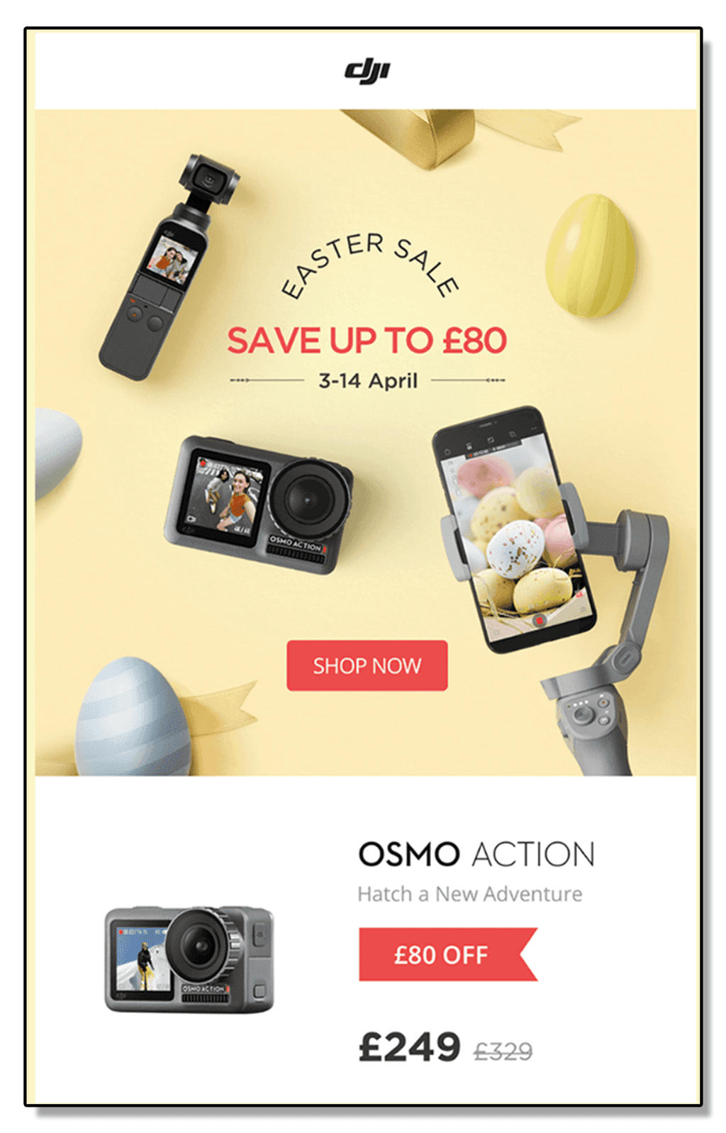 Easter Email Example Easter Email Example