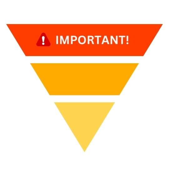 pyramid design for email messages pyramid design for email messages