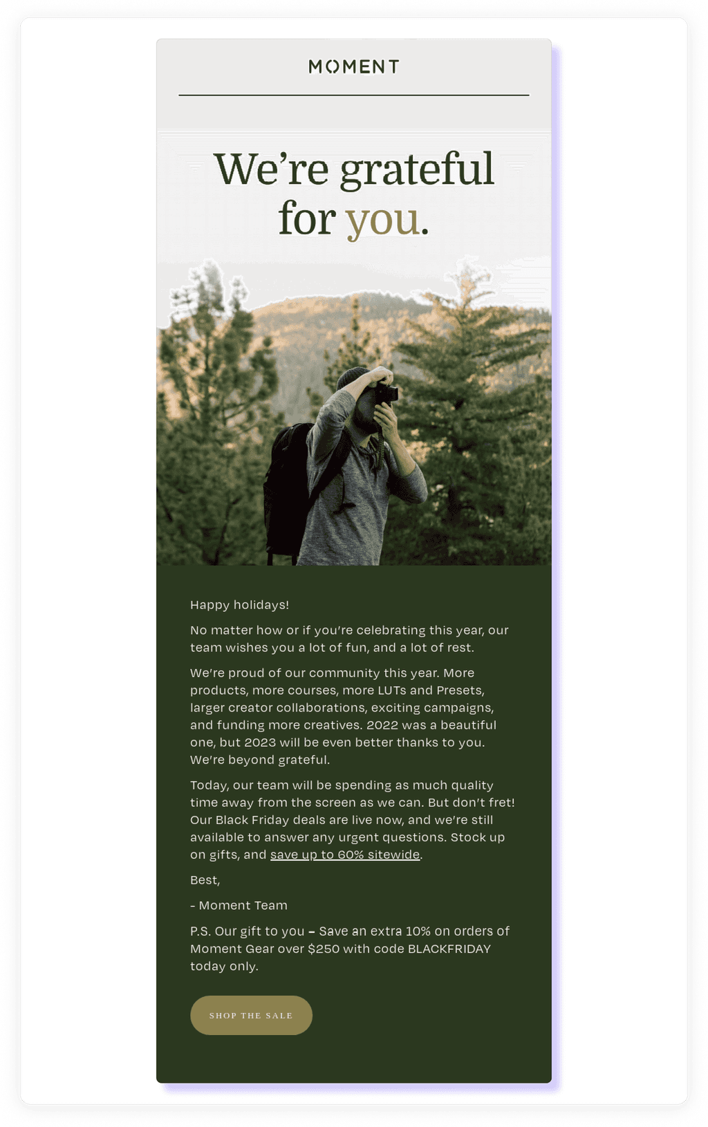 25 Christmas Email Template Example