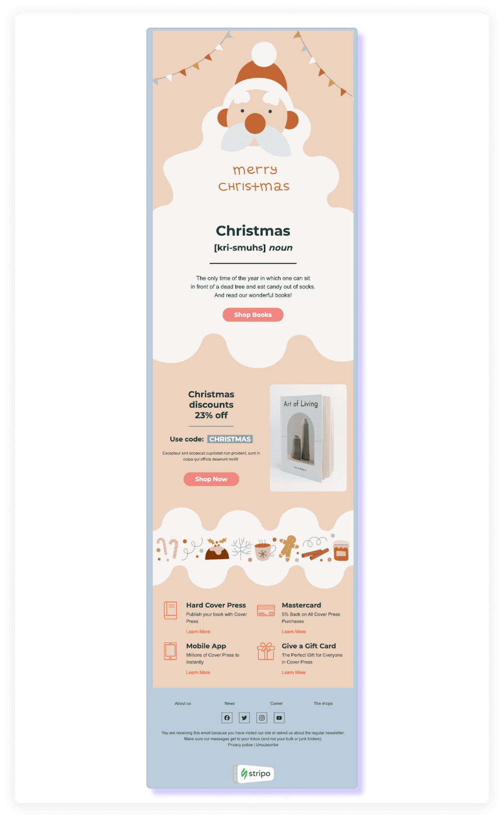 20 Christmas Email Template Example